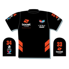 Boost Mobile Racing TShirt NEW DESIGN