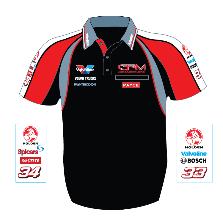 2019 GRM Team Polo Shirt - Available at Shirts n Things