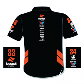 Boost Mobile Polo Shirt Black