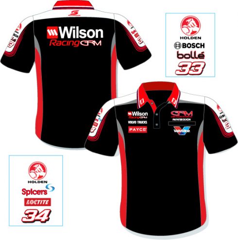 2018 Team Black Polo Shirt - New