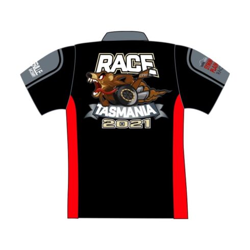 Race Tasmania Polo Shirt 2021 GRM back view