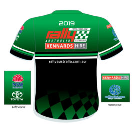 Rally Australia Sublimated TShirt 2019